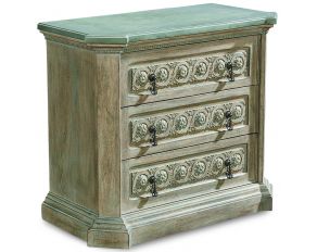 Arch Salvage Gabriel Bedside Chest in Light Brown