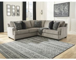 Bovarian 2 Piece Right Arm Facing Sofa Sectional in Stone