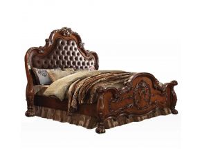 Acme Furniture Dresden Eastern King Bed in Cherry Oak Finish