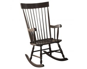 Acme Furniture Arlo Rocking Chair in Black Finish