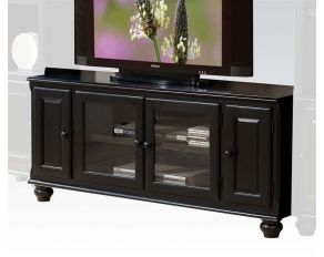 Acme Furniture Ferla TV Stand in Black Finish