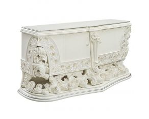 Adara 2-Door Dresser in Antique White Finish