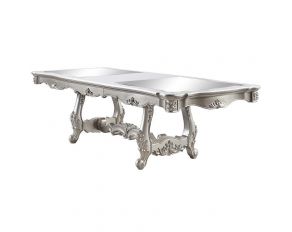 Bently Rectangular Dining Table in Champagne Finish