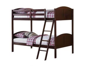 Acme Furniture Toshi Twin/Twin Bunk Bed in Espresso