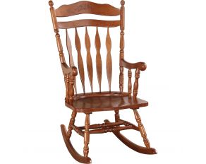 Acme Furniture Kloris Rocking Chair in Dark Walnut