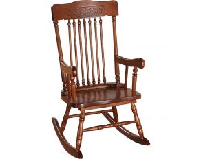 Acme Furniture Kloris Youth Rocking Chair in Tobacco