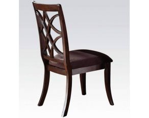 Acme Furniture Keenan Side Chair in Dark Walnut Brown MFB