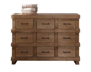 Acme Furniture Adams Dresser in Antique Oak