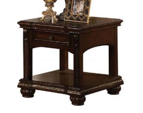 Acme Furniture Anondale End Table in Cherry