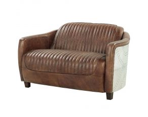 Acme Furniture Brancaster Loveseat in Brown