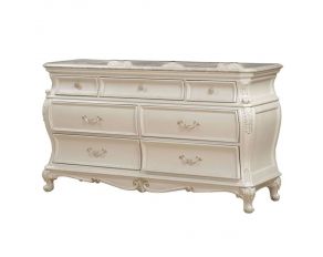 Acme Furniture Chantelle Dresser in Pearl White