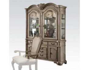 Chateau De Ville Hutch and Buffet in Antique White