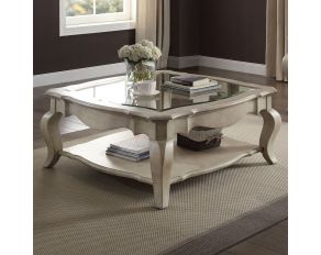 Acme Furniture Chelmsford Coffee Table in Antique Taupe