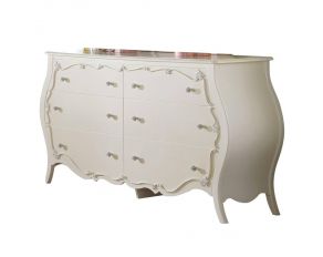 Acme Furniture Edalene Dresser in Pearl White