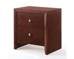 Acme Furniture Ilana Nightstand in Cherry