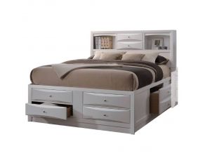 Acme Furniture Ireland Queen Storage Bed in White