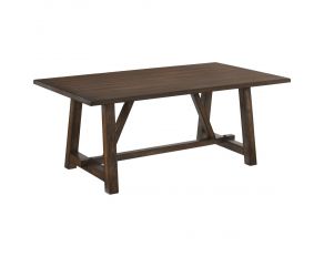 Acme Furniture Kaelyn Dining Table in Dark Oak