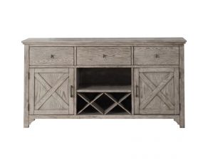 Acme Furniture Rocky Dining Server in Gray Oak