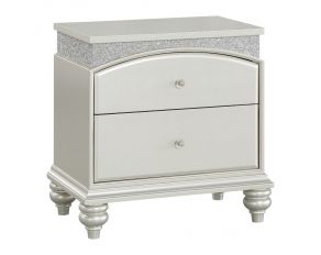 Maverick Nightstand in Platinum