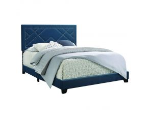 Ishiko Queen Bed in Dark Teal