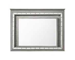 Antares Miror in Light Gray Oak