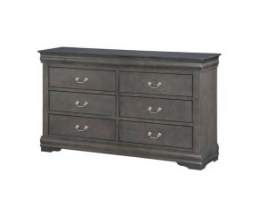 Louis Philippe Dresser in Dark Gray