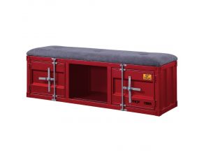 Cargo Bench in Red