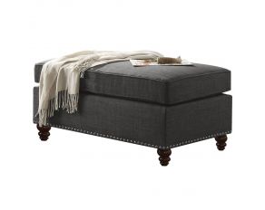 Aurelia II Ottoman in Charcoal