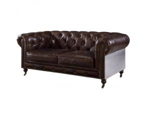 Aberdeen Loveseat in Vintage Brown