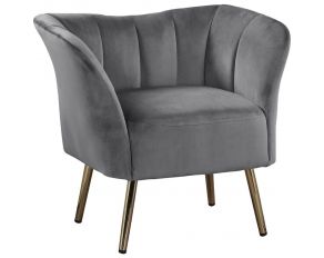 Reese Accent Chair in Gray