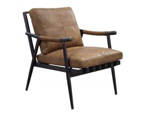 Anzan Accent Chair in Berham Chestnut