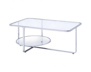 Hollo Coffee Table in Chrome