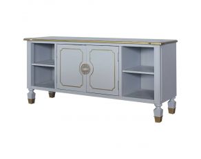 House Marchese TV Stand in Pearl Gray Finish