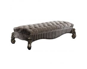 Versailles Bench in Antique Platinum