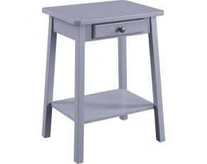 Kaife Accent Table in Gray Finish