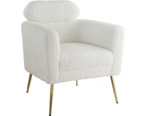 Connock Accent Chair in White