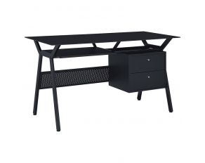 Coaster Black Casual Desk