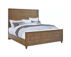 Anthology Queen Panel Bed in Warm Brown