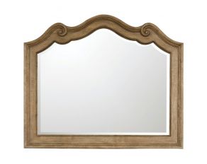 Weston Hills Mirror in Light Wood Finish