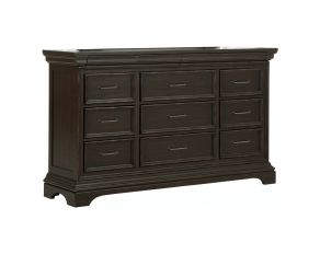 Caldwell Dresser in Deep Brown