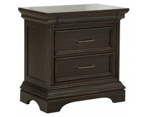 Caldwell Nightstand in Deep Brown