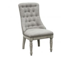 Madison Ridge Host Chair in Buff Gray