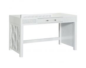 Starlight Vanity Desk in Silver