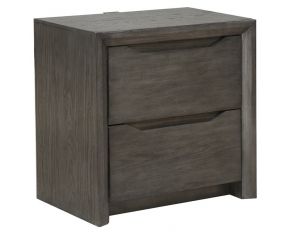 Java Nightstand in Charcoal