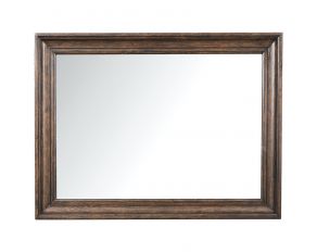 Chatham Park Landscape Mirror in Dark Distressed