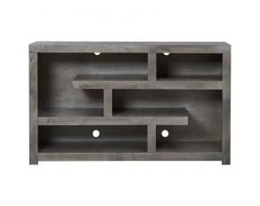 Aspen Home Contemporary Alder 60" Open Console in Smokey Grey