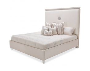 Glimmering Heights California King Upholstered Bed in Ivory