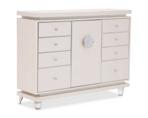 AICO Glimmering Heights Dresser in Ivory