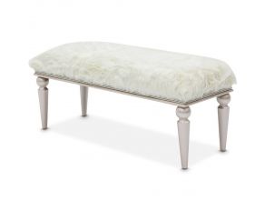 Glimmering Heights Bench in Ivory