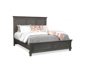 Oxford Traditional California King Panel Bed in Peppercorn